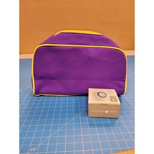 Clarisonic Deep Pore Cleansing‎ Brush Head Purple Cosmetic Bag Skincare Untested